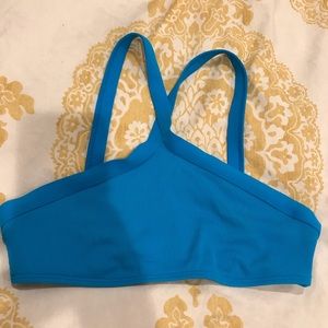 L-Space Bright Blue Bikini Top